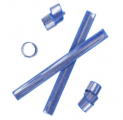 3M Reflexní samonavíjecí páska - modrá - splňuje EN 13356 | EN 17353